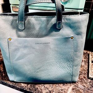 Portland Leather Goods Mini Crossbody bag in Zoolander